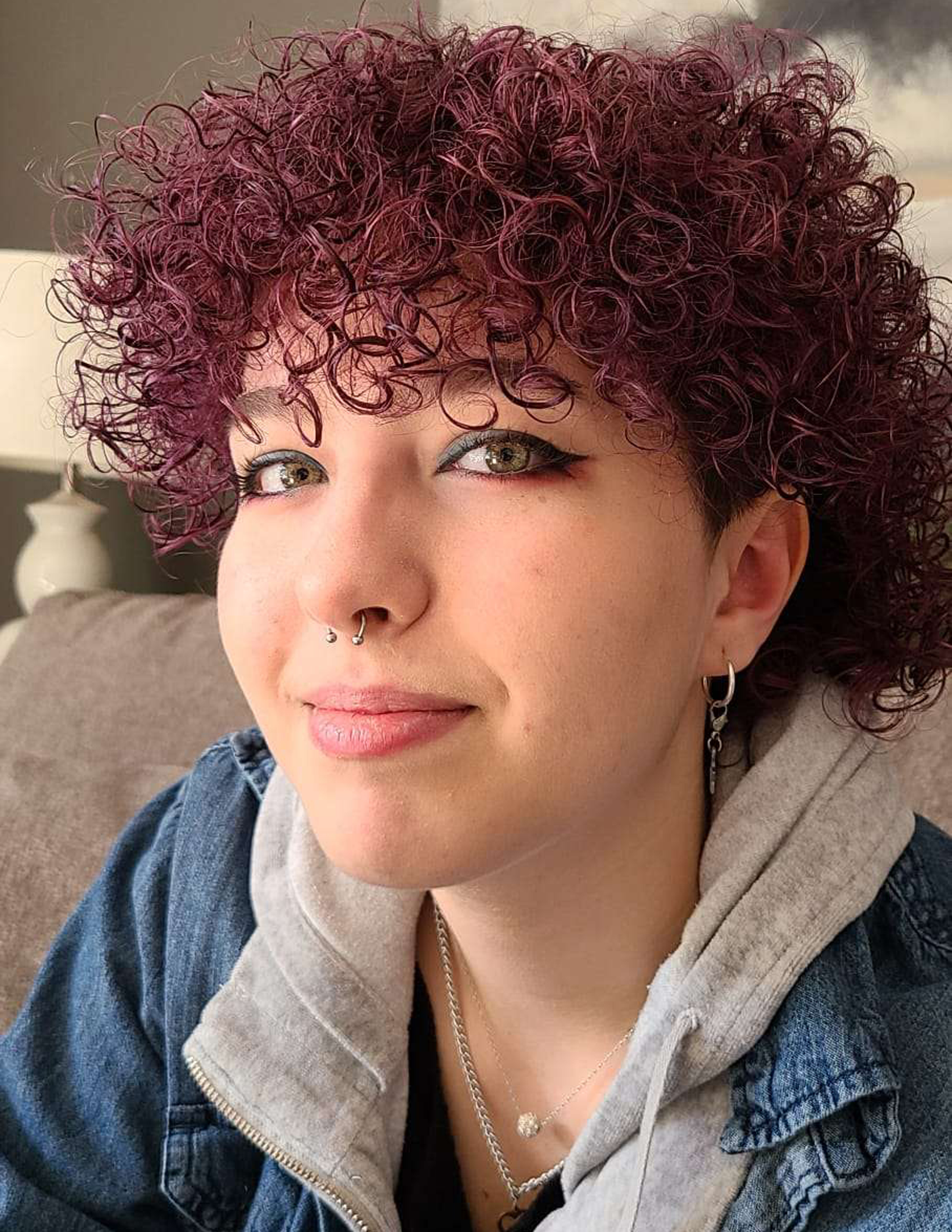 Amber Kopas smiling.